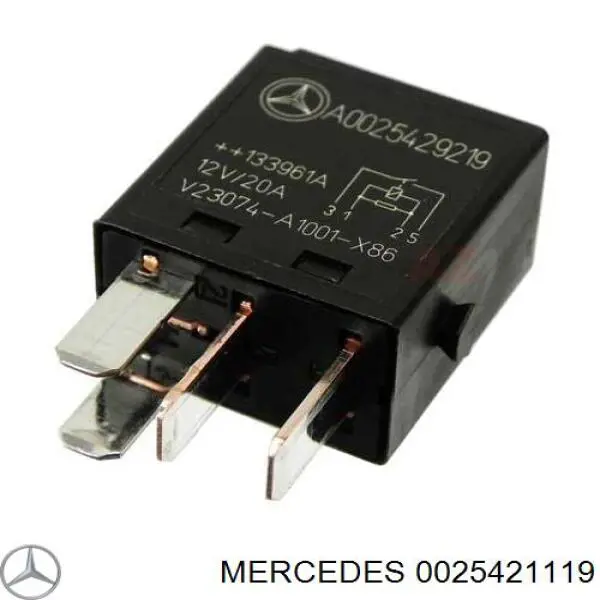 Comprar 0025421119 Mercedes Rele del ventilador de habitaculo