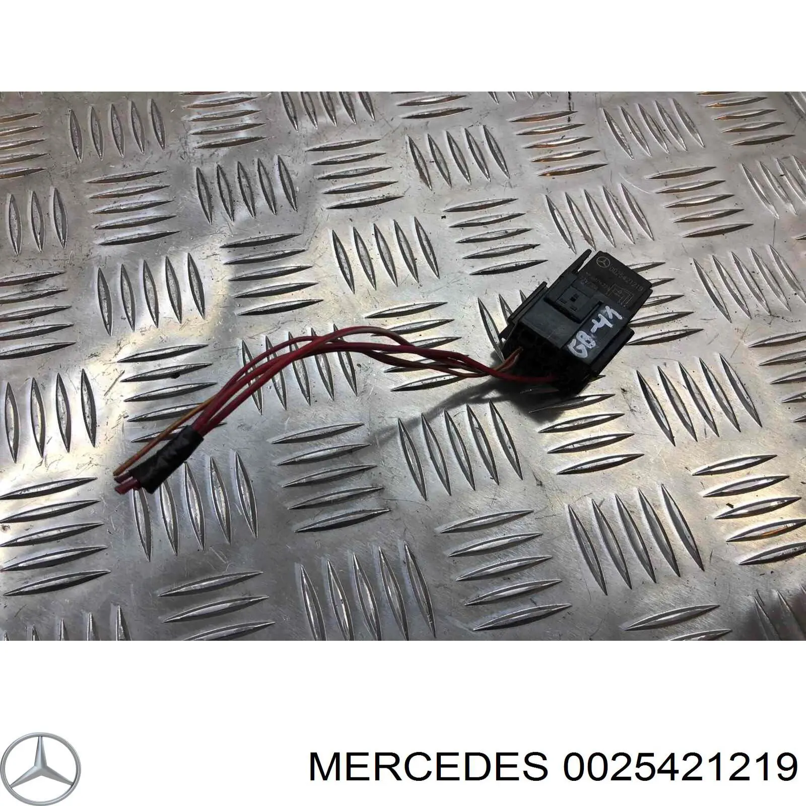 0025421219 Mercedes relé eléctrico multifuncional