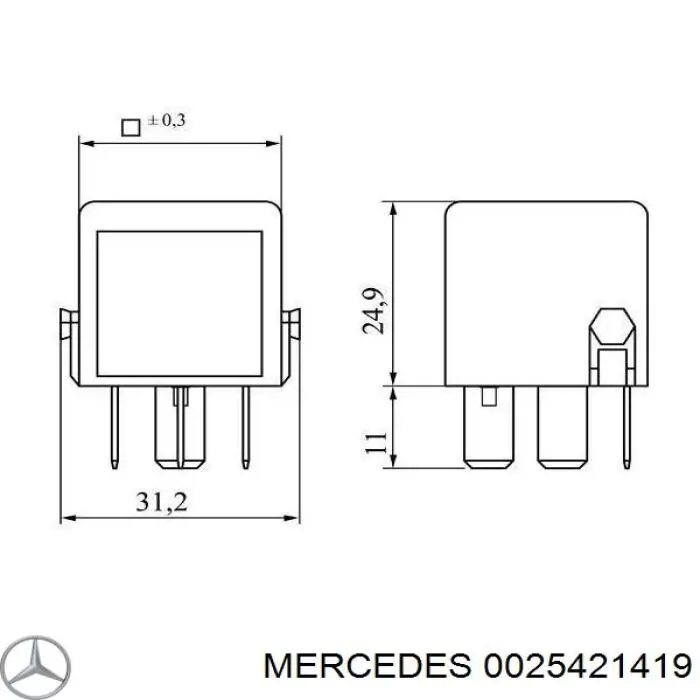 Comprar 9620725080 Fiat/Alfa/Lancia Relé eléctrico multifuncional