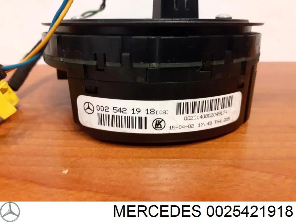 Sensor de ángulo de giro del volante Mercedes 0025421918 precio, desde 110,35 EUR