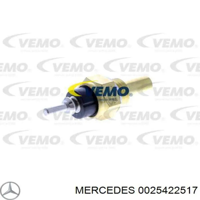 0025422517 Mercedes sensor de temperatura del refrigerante