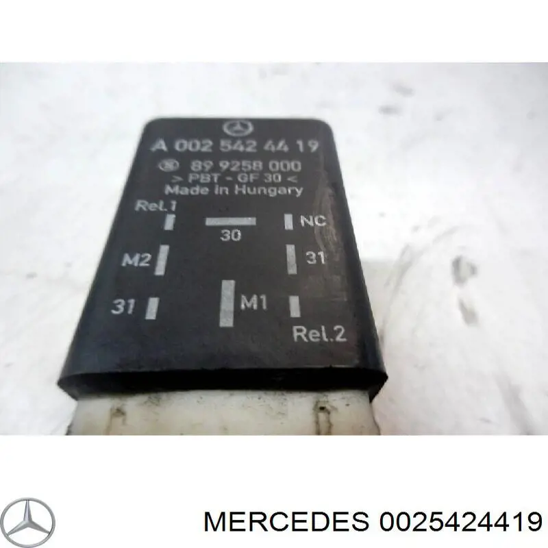 0025424419 Mercedes relé, ventilador de habitáculo