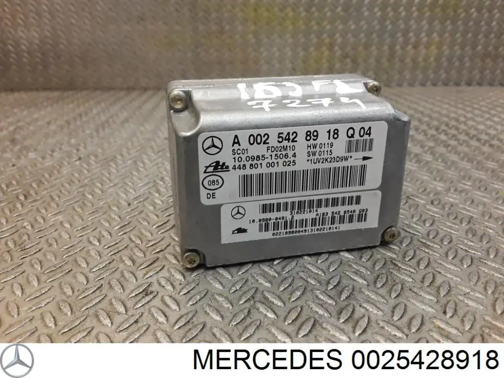 Sensor de Aceleracion lateral (esp) para Mercedes ML/GLE (W163)