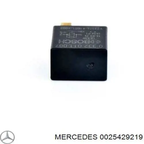 0025429219 Mercedes relé, ventilador de habitáculo