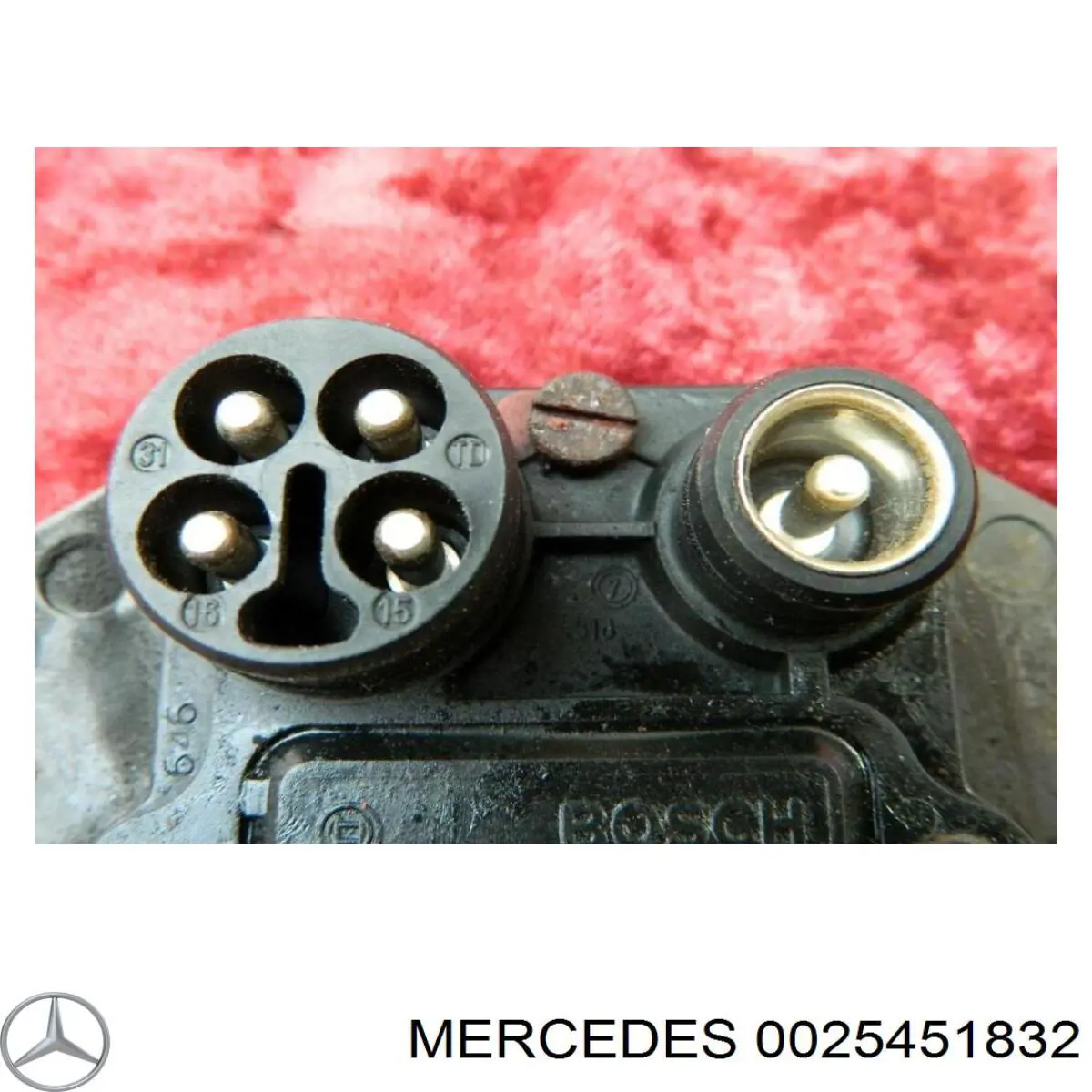 0025451832 Mercedes módulo de encendido