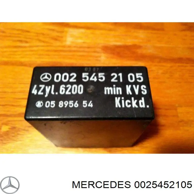 0025452105 Mercedes rele de bomba electrica