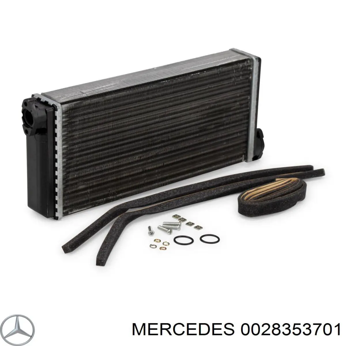 Radiador de calefacción Mercedes 0028353701 precio, desde 32,50 EUR