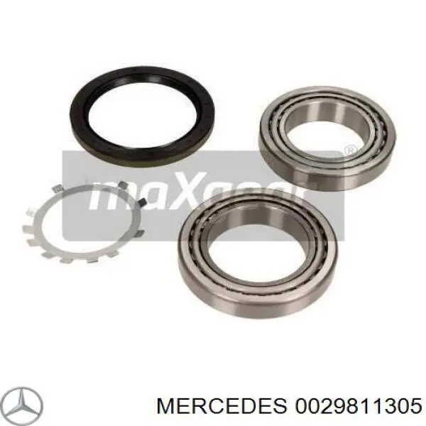 0029811305 Mercedes cojinete de rueda delantero
