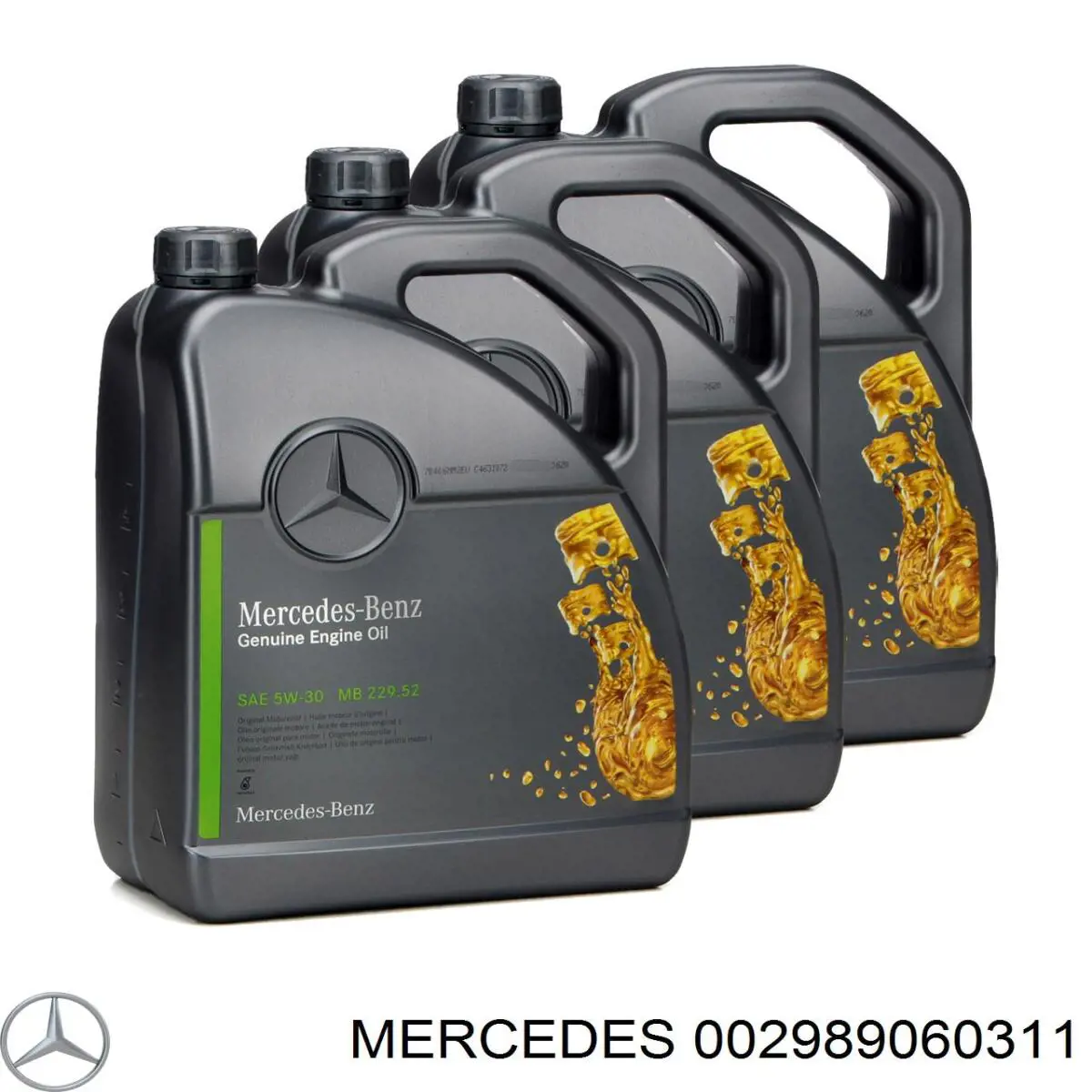 002989060311 Mercedes Aceite caja cambios
