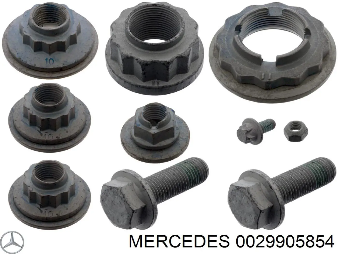 0029905854 Mercedes cubo de rueda delantero