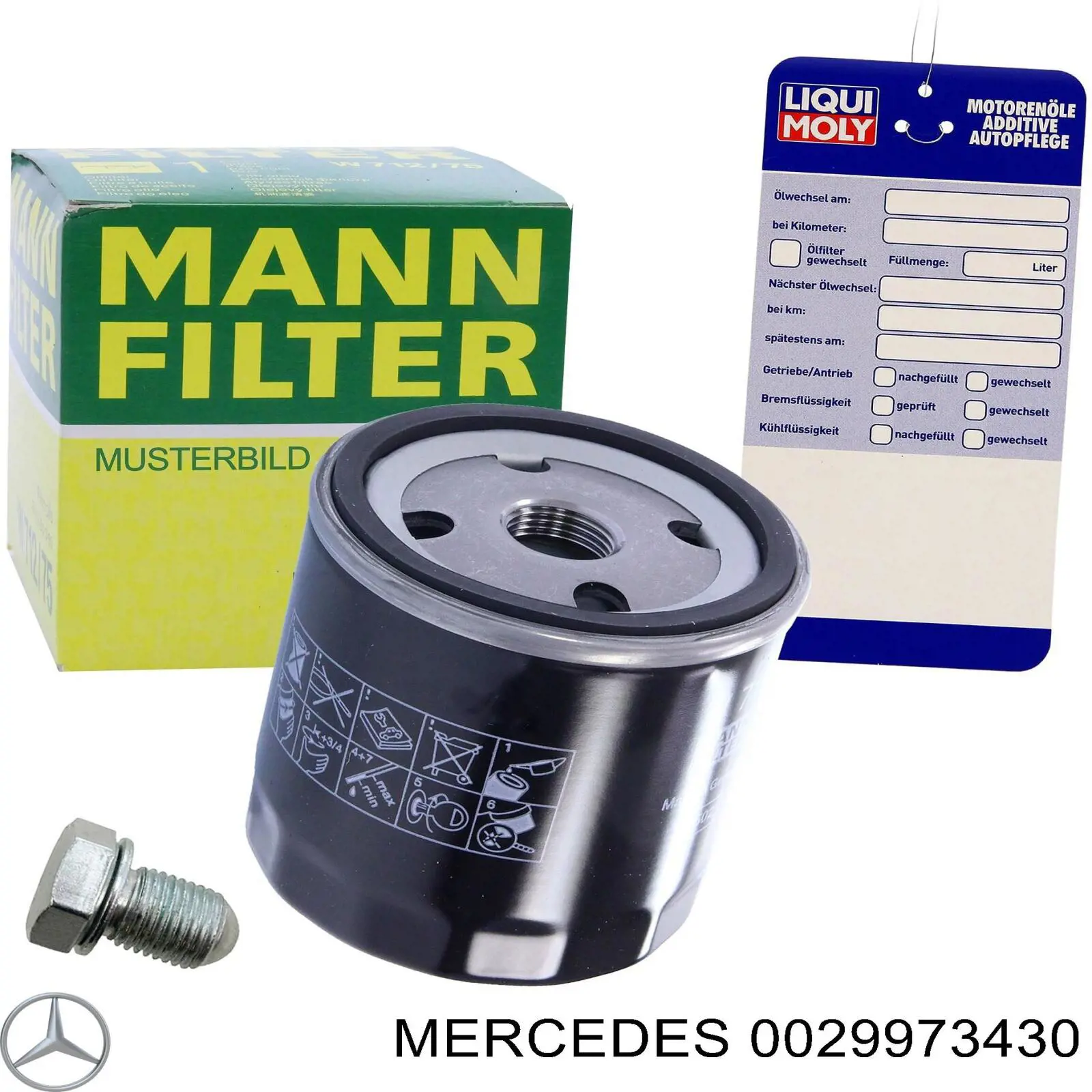 Comprar 0029973430 Mercedes Tapón del cárter de aceite