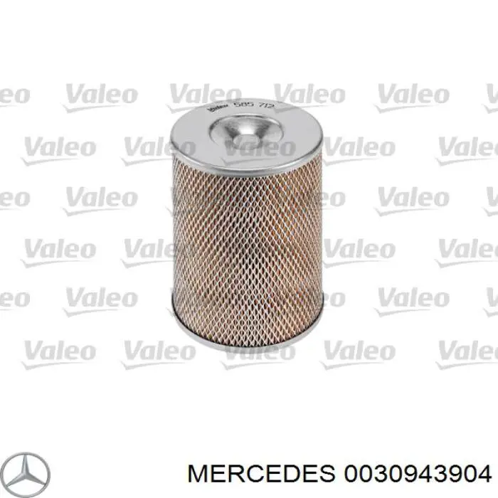 0030943904 Mercedes filtro de aire