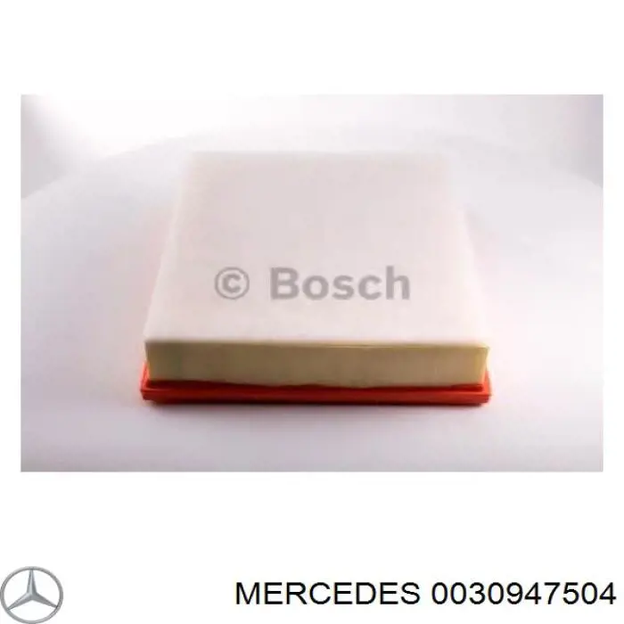 El filtro de aire Mercedes 0030947504 precio, desde 13,72 EUR