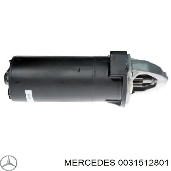 0031512801 Mercedes motor de arranque