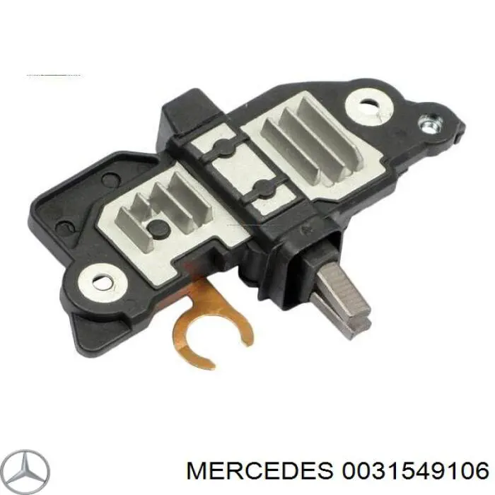 0031549106 Mercedes regulador del alternador