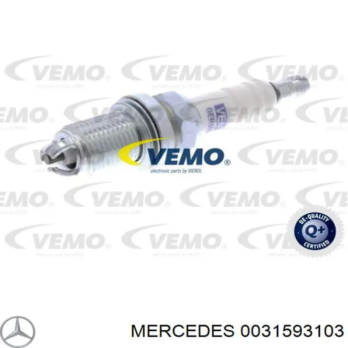 0031593103 Mercedes bujía de encendido