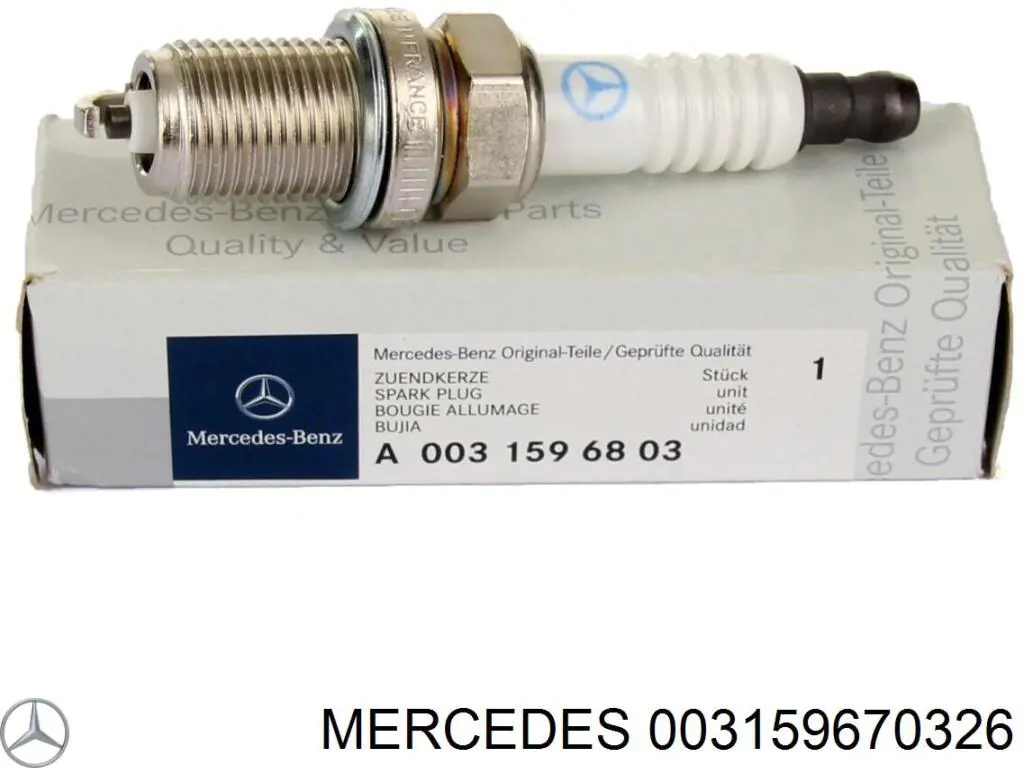 003159670326 Mercedes bujía