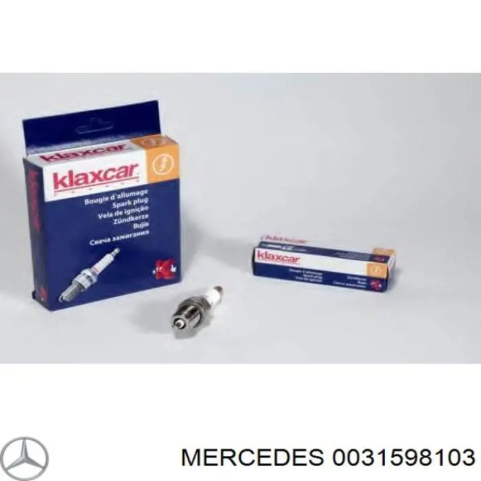 Bujía 0031598103 Mercedes