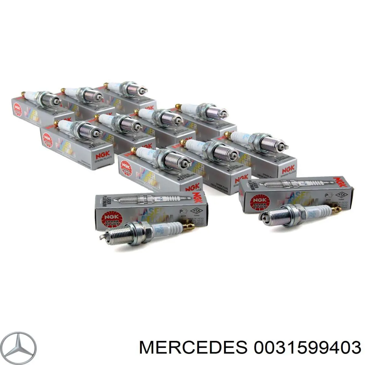 Bujía 0031599403 Mercedes