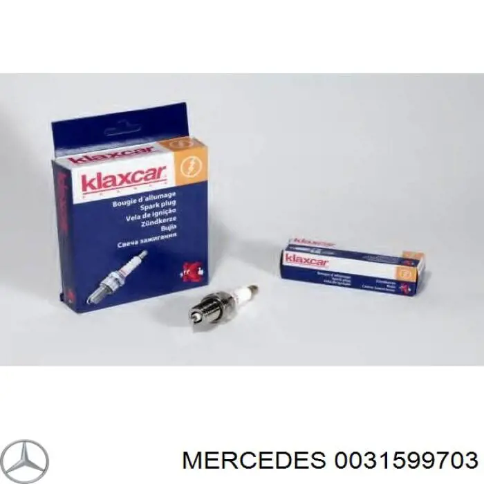 Bujías Mercedes 0031599703 precio, desde 17,67 EUR