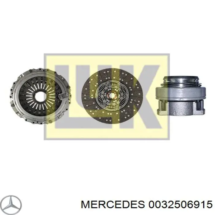Cojinete de embrague 0032506915 Mercedes