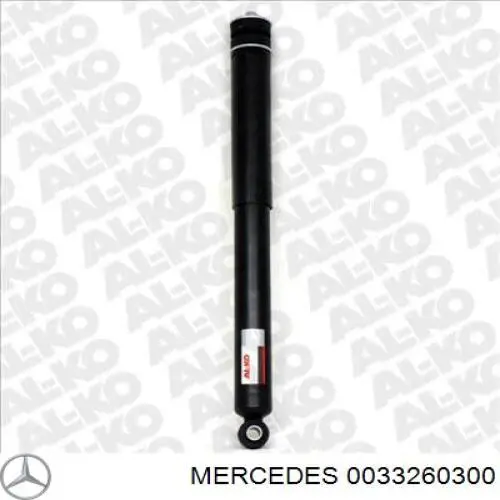 0033260300 Mercedes amortiguador trasero