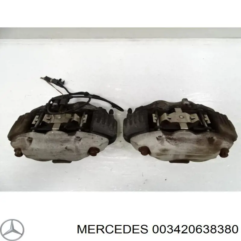 A003420638380 Mercedes pinza de freno delantera izquierda