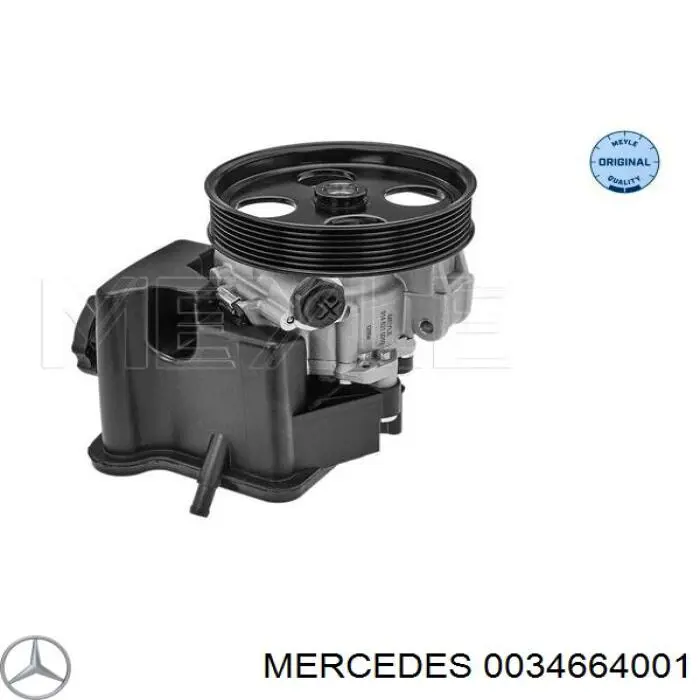 0034664001 Mercedes bomba hidráulica de dirección