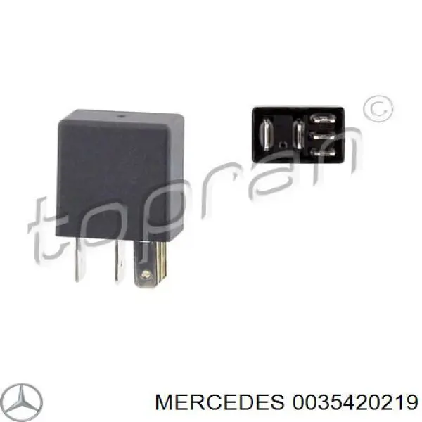 0035420219 Mercedes relé eléctrico multifuncional