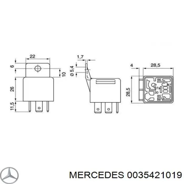 0035421019 Mercedes