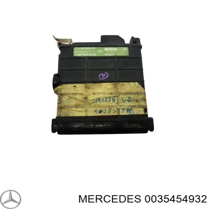 A0035454932 Mercedes módulo de control del motor (ecu)