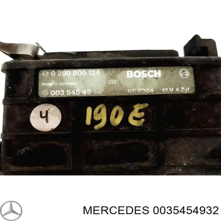 Unidad de control del motor  Mercedes 0035454932 precio, desde 53,72 EUR