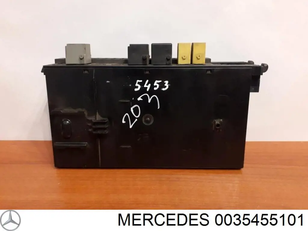 0035455101 Mercedes unidad de control de sam, módulo de adquisición de señal