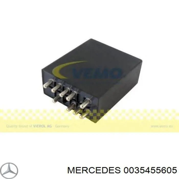 0035455605 Mercedes Relé del aire acondicionado