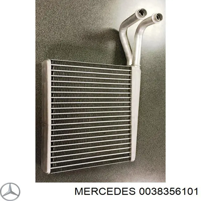 0038356101 Mercedes radiador calefacción