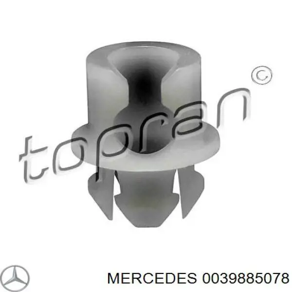 Comprar A0039885078 Mercedes Clip de sujeción de moldura de estribo