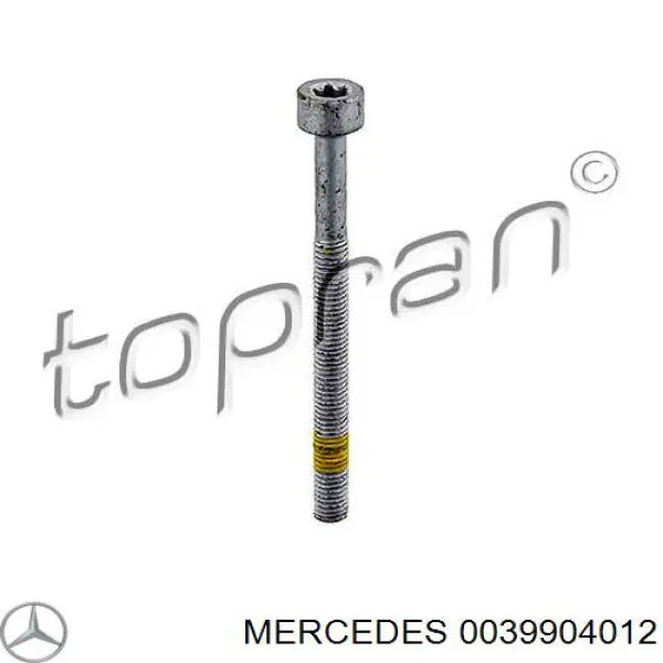 0039904012 Mercedes tornillo, soporte inyector