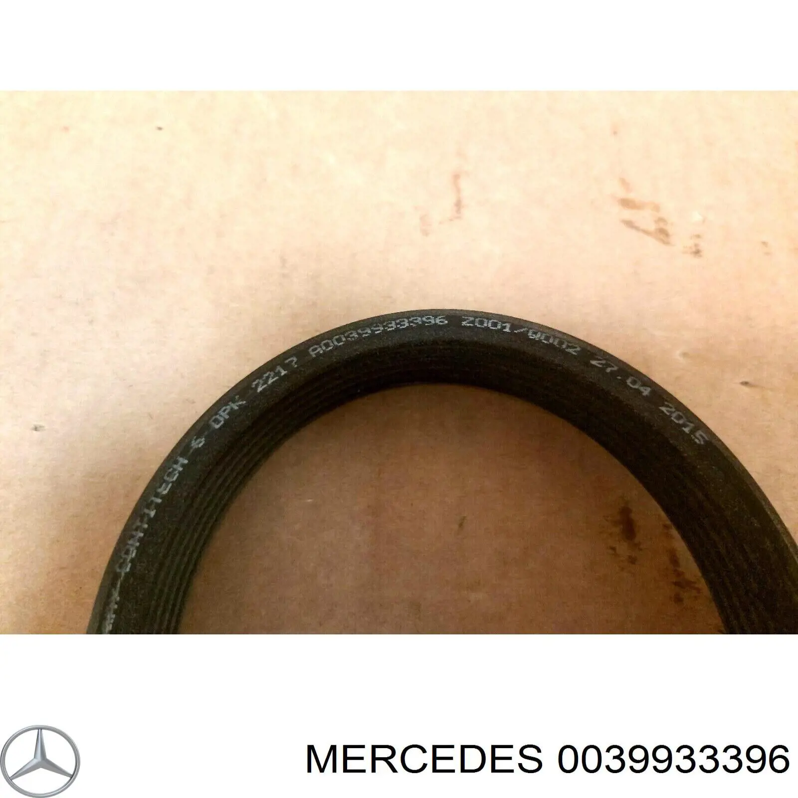 Correa de transmisión trapezoidal Mercedes 0039933396 precio, desde 30,95 EUR
