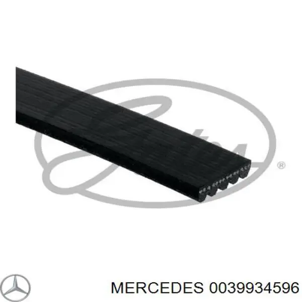 0039934596 Mercedes correa trapezoidal