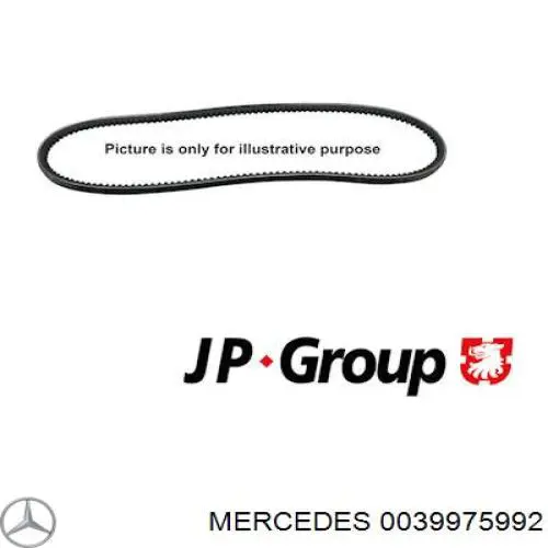 0039975992 Mercedes correa trapezoidal