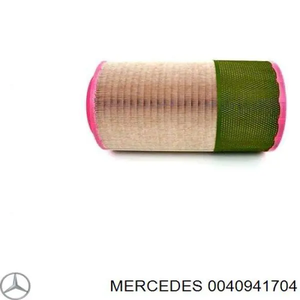 0040941704 Mercedes filtro de aire