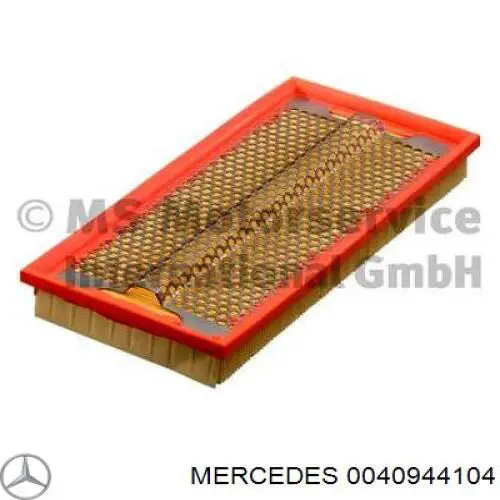 El filtro de aire Mercedes A0040944104 precio, desde 23,35 EUR