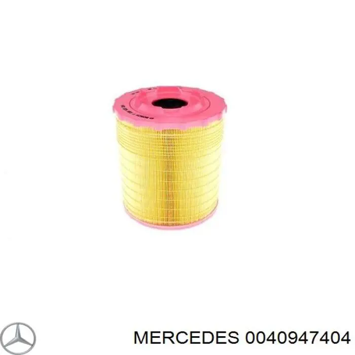 0040947404 Mercedes filtro de aire