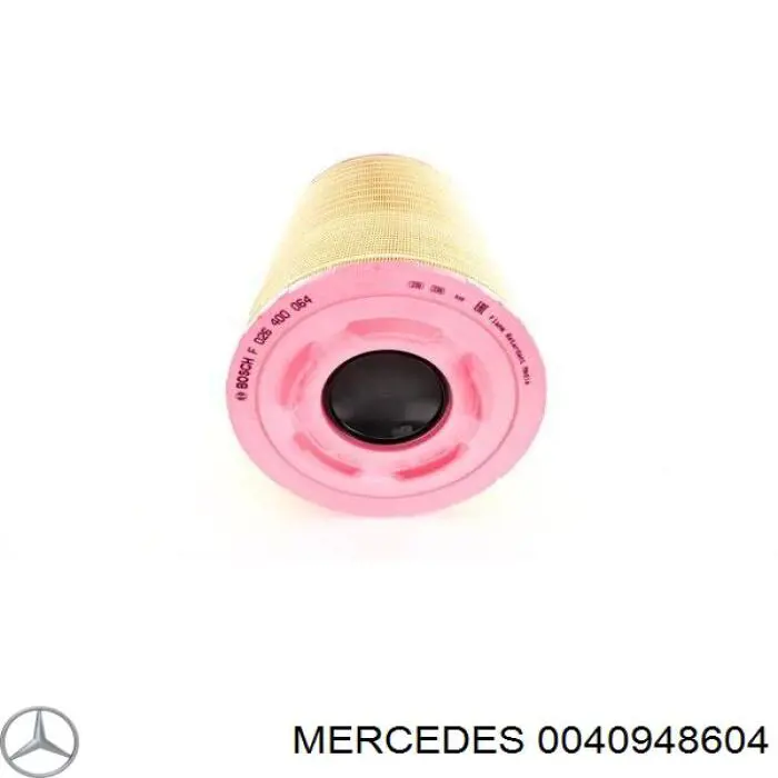 0040948604 Mercedes filtro de aire