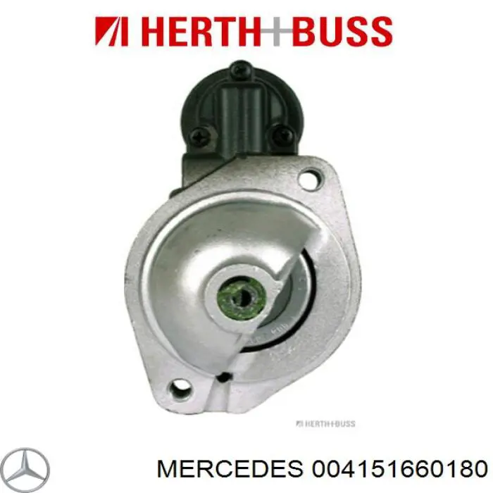 004151660180 Mercedes motor de arranque