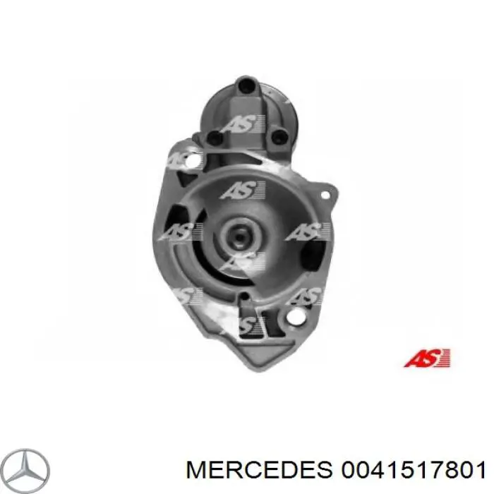 0041517801 Mercedes motor de arranque