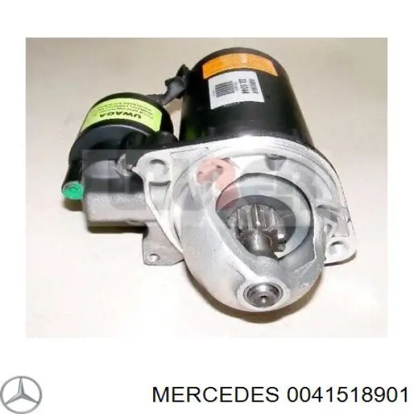 0041518901 Mercedes motor de arranque