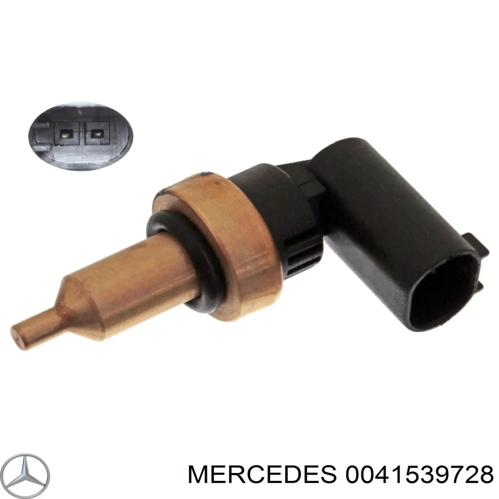 0041539728 Mercedes sensor de temperatura del refrigerante