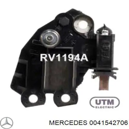 Comprar 41542606 Mercedes Regulador del alternador