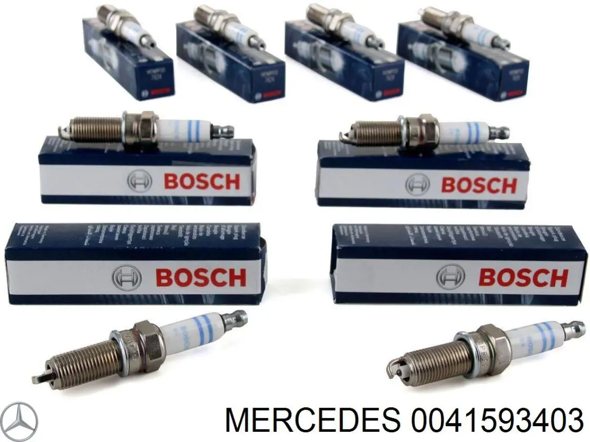 Bujias de encendido Mercedes 0041593403